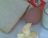 Foto langkah ke 1 dari resep Roti Lapis Telur & Susu.