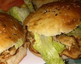 صورة لخطوة 3 من وصفة همبرجر بالشوارما 😋😋😋