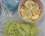 Foto langkah ke 1 dari resep Es lemon melon.