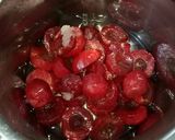 Hình bước làm 11 của món Panna Cotta Vải thiều và Mận