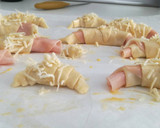 Foto del paso 3 de la receta: Croasanes de mantequilla y jamón york