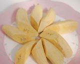 Foto langkah ke 2 dari resep Kolak Pisang Tanduk Ubi Ungu.
