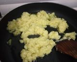 A picture of step 1 of Potato/Aloo ka halwa.