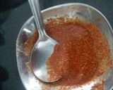 A picture of step 3 of Chatpata potato chat.