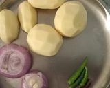 दम आलू (Dum aloo recipe in Hindi) रेसिपी चरण 1 फोटो
