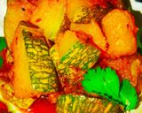 कद्दू की खट्टी मिठी गुड़ की सब्जी (kaddu ki khatti meethi gur ki sabzi recipe in Hindi) रेसिपी चरण 10 फोटो