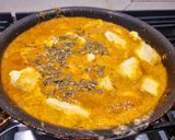 A picture of step 3 of Paneer Masala.