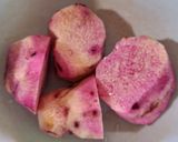 Hình bước làm 1 của món Canh khoai mỡ