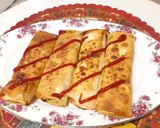 عکس مرحله 3 از دستور سمبوسه پیتزایی رولی