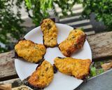 Hình bước làm 2 của món Chả tôm nướng rong biển
