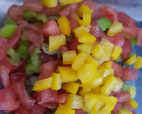 Foto del paso 7 de la receta: Ceviche de almejas con aguacate y melocotón al aroma de naranja