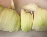 Foto del paso 1 de la receta: Espaguetis con setas y tocino en estilo japonés🇯🇵⚽️