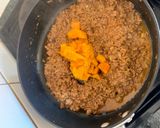 A picture of step 3 of Baked butternut and spicy mince.