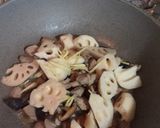 蓮藕杏鮑菇燒肉丁的食譜步驟2照片