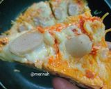 Foto langkah ke 9 dari resep Fritatta spagetti topping pizza.