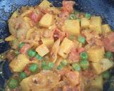আলু মটর পনির মশলা (aaloo matar aneer masala recipe in Bengali) রেসিপি ধাপ - 2 ছবি