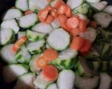 Foto langkah ke 3 dari resep Sayur bening oyong bihun.