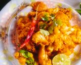 A picture of step 9 of Gobhi Aloo ki sabji 😋😋 cauliflower and potato sabji 😋.