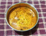 A picture of step 5 of Sev Tamata with Garlic.