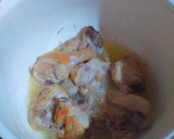 Foto del paso 3 de la receta: Pollo en salsa de limón encurtido y zanahorias dulces orgánicas