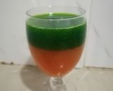 A picture of step 2 of Papaya smoothie.