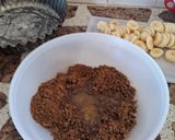 Foto del paso 2 de la receta: Tarta de bananas y dulce de leche con merengue sin harina