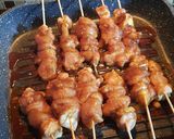 Foto langkah ke 5 dari resep Sate Ayam bumbu kacang.