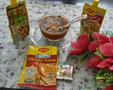 A picture of step 8 of Maggi chatpata tomato vegetables Chinese soup.