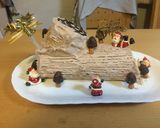 Foto del paso 11 de la receta: Tronco de Noel con galletas