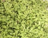 A picture of step 4 of Coriander masala poha.