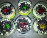 A picture of step 5 of Fruit custard.