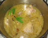 A picture of step 7 of Chicken Yakhni Pulao.