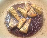 Foto del passaggio 5 della ricetta Tofu con semi di papavero, in salsa teriyaki e riso basmati al curcuma