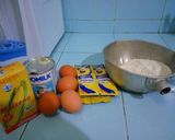 Foto langkah ke 1 dari resep pie susu tanpa oven.