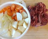 牛肉湯&牛肉燴飯-簡易萬用鍋版的食譜步驟1照片