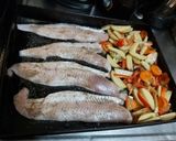 Foto del paso 1 de la receta: Merluza al horno con verduras