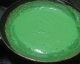 Foto langkah ke 4 dari resep Martabak pandan teflon.