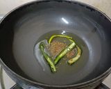 A picture of step 2 of Dahiwale Khatta Moong Curry. (Gujarati khatta Moong).
