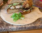 Foto del paso 2 de la receta: Hamburguesa de camarones