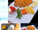 Foto langkah ke 5 dari resep Chicken Katsu Vegetarian.