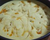 A picture of step 9 of Mango cheesecake.