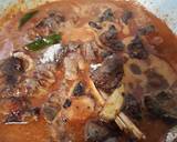 Kresengan Pedas Ati Ampela langkah memasak 4 foto