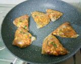 A picture of step 17 of Vegetable paneer rice samosa.
