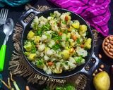A picture of step 5 of Falhari Sweet Potato And Potato Sabji.