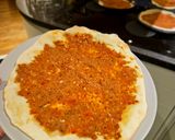 A picture of step 10 of Lahmacun.