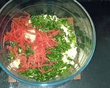 A picture of step 1 of Healthy methi nashta.