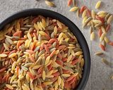 A picture of step 1 of Five Minute Orzo Salad.