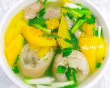 Hình bước làm 4 của món Canh giò heo hầm đu đủ