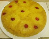 A picture of step 4 of Pineapple upside down cake.