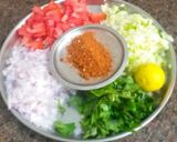 મસાલા પાપડ (masala papad recipe in gujarati) રેસીપી સ્ટેપ3ફોટો